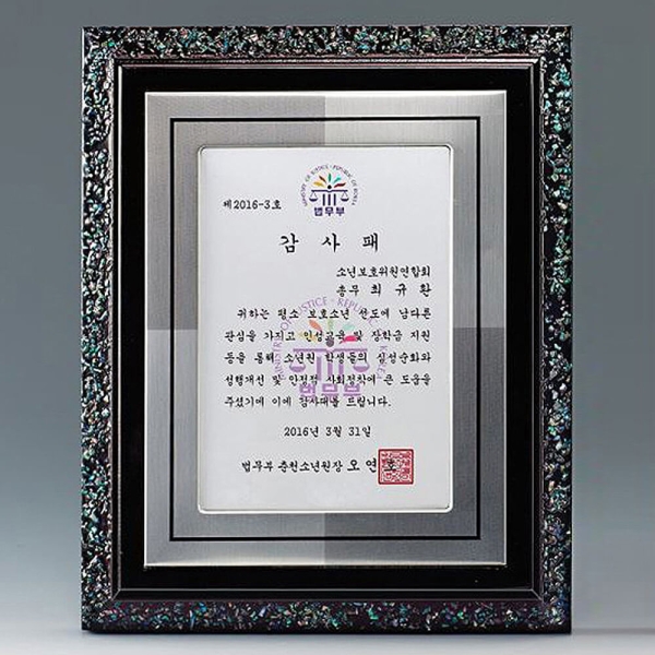 C10-180/자개알미늄상패