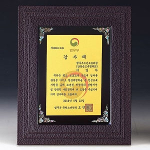 C10-203A/자개가죽상패