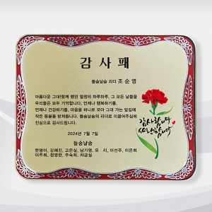 SPO-37/최신형 감사패
