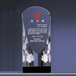 IB074/빗각기둥상패(장미)