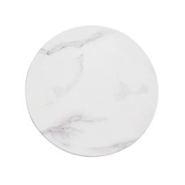 VFT-인조대리석 원형상판 600파이 [화이트]