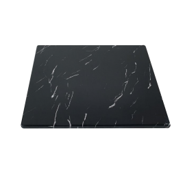 VFT-인조대리석 사각상판 600x600 [블랙]