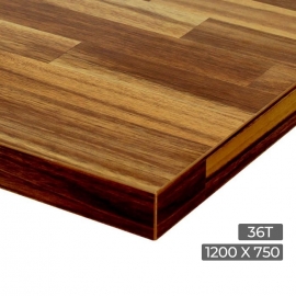 VFT-1200 사각상판 [멜라민 멀바우]