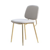 VFC-HS 골드 패브릭체어