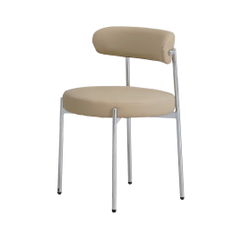 VFC-SWT 로얄 크롬도금 실버체어 [PU]