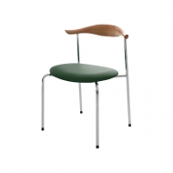 VFC-카우 크롬 실버체어