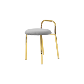 VFC-캔디 골드벨벳스툴