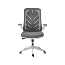 VFC-리프체어 화이트프레임 단럭킹 [그레이]