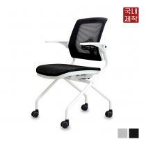 VFC-메타 풀메쉬의자_팔유 [블랙]