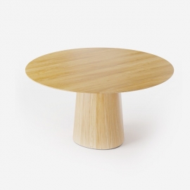 [톤스토어]테이블 POV/오크/내추럴/&Oslash;1200/원형