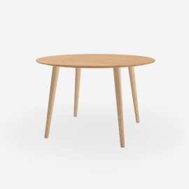 테이블 말모 707/내추럴/오크/&Oslash;1200