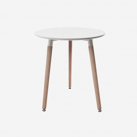 비타테이블원형 D600/화이트