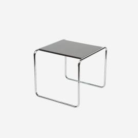 스틸프레임사이드테이블/블랙