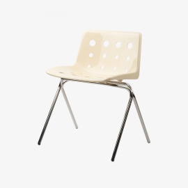 레트로 치즈체어/아이보리