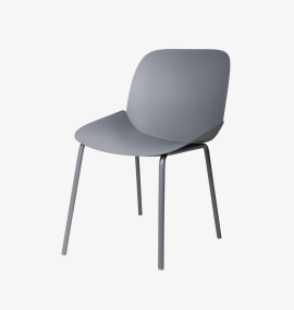 미튼체어/쿠션시트/다크그레이