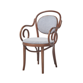 프레즐암/라이트월넛(그레이 패브릭)