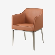 마티니PU 실버/브라운