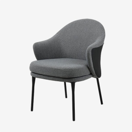 피가로 콤비/다크 그레이(패브릭) - 블랙(PU)