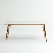 세라믹테이블 ( 4인 / 6인 ) / 로즈골드다리