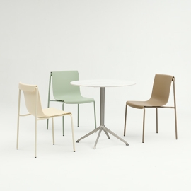 비앙코 세라믹 테이블 (알루미늄 다리 2#)