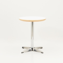 화이트 자작 테이블 (크로스 다리)