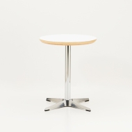 화이트 자작 테이블 (크로스 다리)