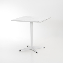 MDF 비앙코 테이블 (크로스 다리)