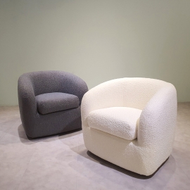 핸리 소파 1인_화이트,진그레이 [Henry]