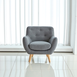 허먼 소파 1인_다크그레이 [Herman]