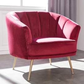 베누스 소파 1인_와인 [Venus]