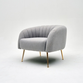 쥬디스 소파 1인_그레이,패브릭 [Judith]