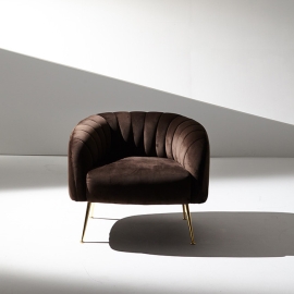 쥬디스 소파 1인_초코브라운 [Judith]