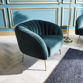 쥬디스2 소파 1인_올리브그린,벨벳 [Judith 2]