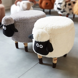 양 스툴3_(양말포함) [Sheep Stool3]