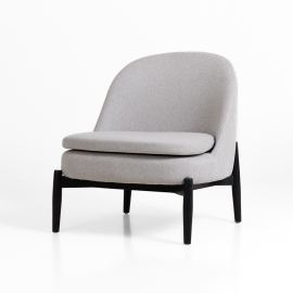 보울 라운지 체어_그레이 Bowl lounge chair