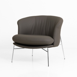 살론 라운지 체어_그레이 Salon Lounge Chair