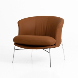 살론 라운지 체어_꼬냑 Salon Lounge Chair