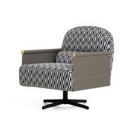 아크로 라운지 체어_헤링본 Acro Lounge Chair