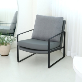 유케이 라운지 체어_그레이 UK lounge chair