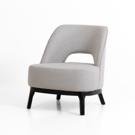 컴팩트 라운지 체어_그레이 Compact lounge chair