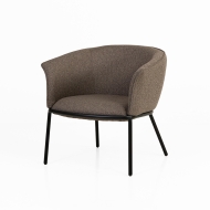 코코 암체어_브라운 Coco armchair