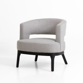 파이 라운지 체어_그레이 Pie lounge chair