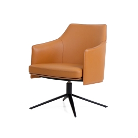 폴리 암체어_꼬냑 Poly armchair