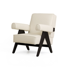 피콜로 라운지 체어_아이보리 Piccolo Lounge Chair