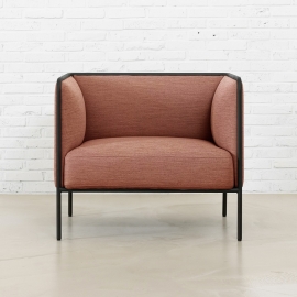 라인 싱글 소파_피치 Line single sofa