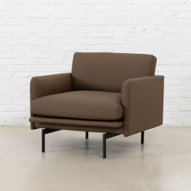 지엠 싱글 소파_브라운 GM single sofa