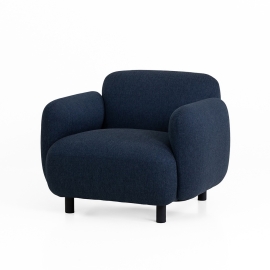 컬렉트 1인 소파_블루 Collect 1 Seater Sofa