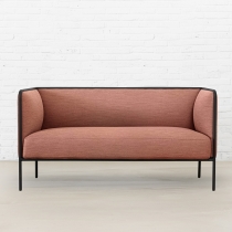 라인 2인 소파_피치 Line 2 seater sofa