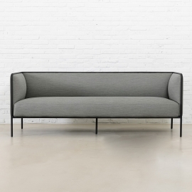 라인 3인 소파_그레이 Line 3 seater sofa