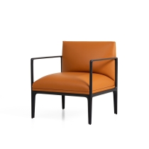 팜 알루미늄 암 소파_카멜PU Fam Aluminium Arm Sofa